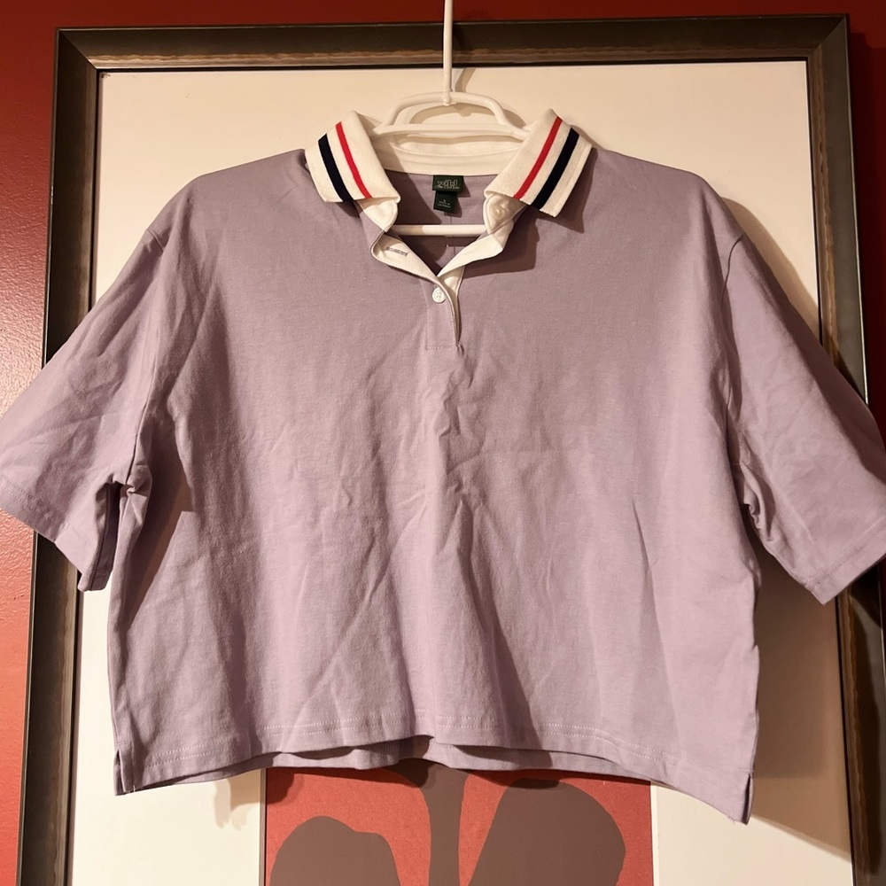 Oversized Loose Crop Top